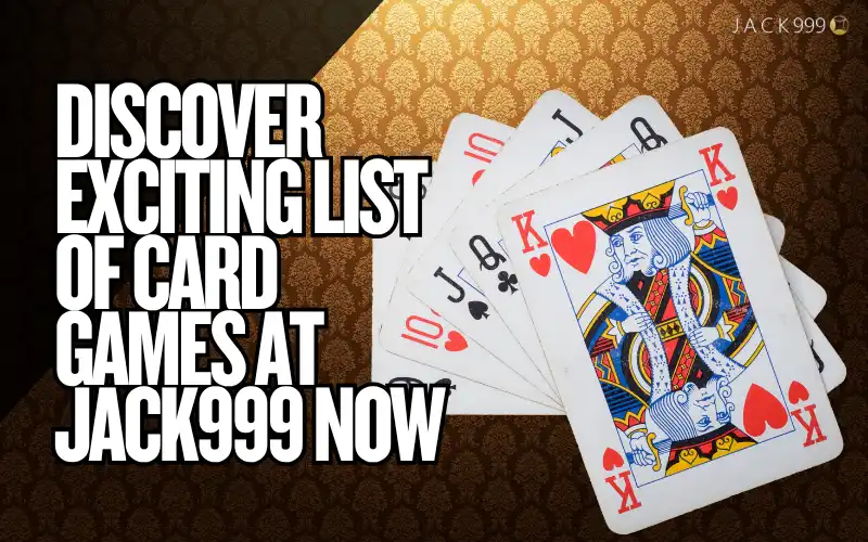 List of Card Games